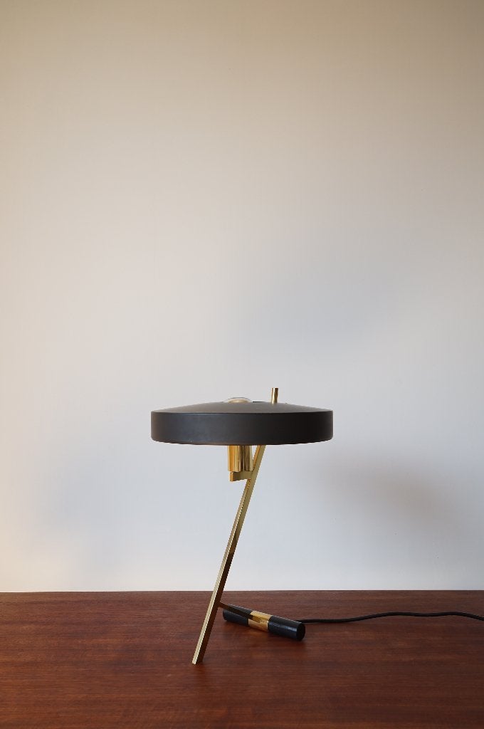 Louis Kalff diplomats lamp, Lampe d'ambiance, Vintage, Avec interrupteur, Enlèvement