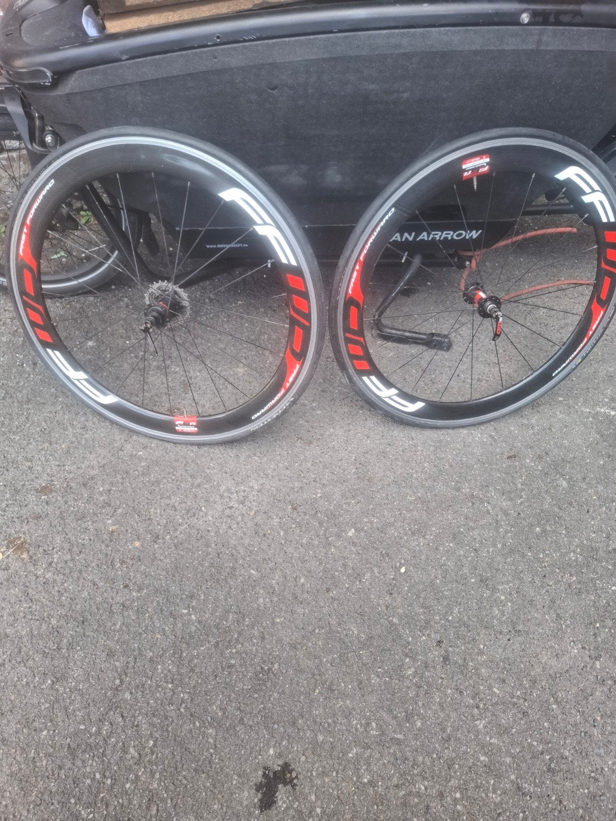FFWD F6R 60mm carbon wielset 700C – aluminium remrand, Fietsen en Brommers, Ophalen, Band, Fast Forward, Nieuw