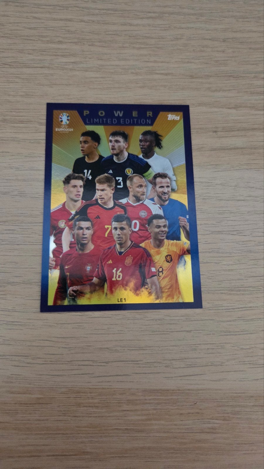 Euro 2024 speciaale kaart, Hobby en Vrije tijd, Stickers en Plaatjes, Ophalen
