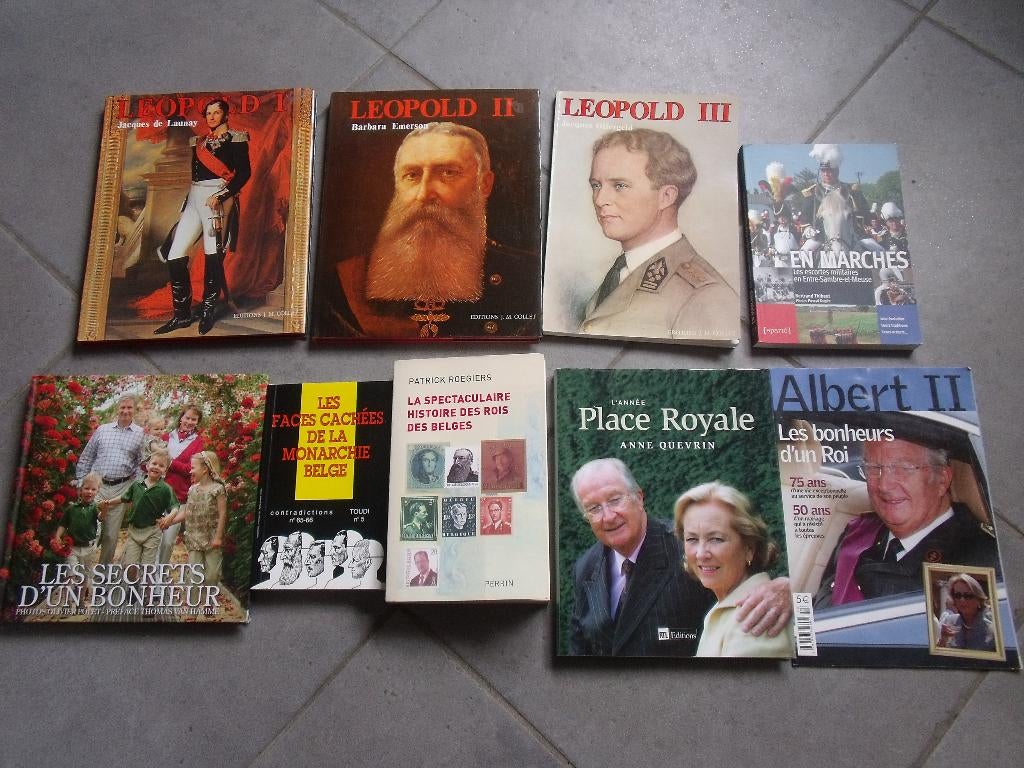 livres monarchie 5€ pièce, Enlèvement, Comme neuf