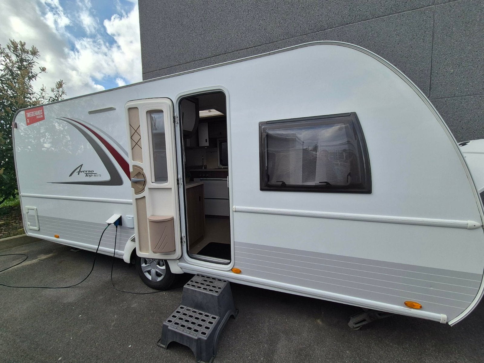 Caravane avec beaucoup d'options !, Caravanes & Camping, Caravanes, Particulier, Auvent, Mover, Roue de secours, Auvent, Enlèvement
