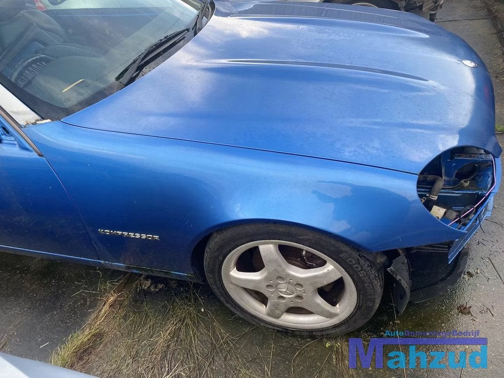 MERCEDES SLK R170 Blauw 372 rechts voor scherm zijscherm 199, Auto-onderdelen, Carrosserie, Mercedes-Benz, Voor, Rechts, Gebruikt