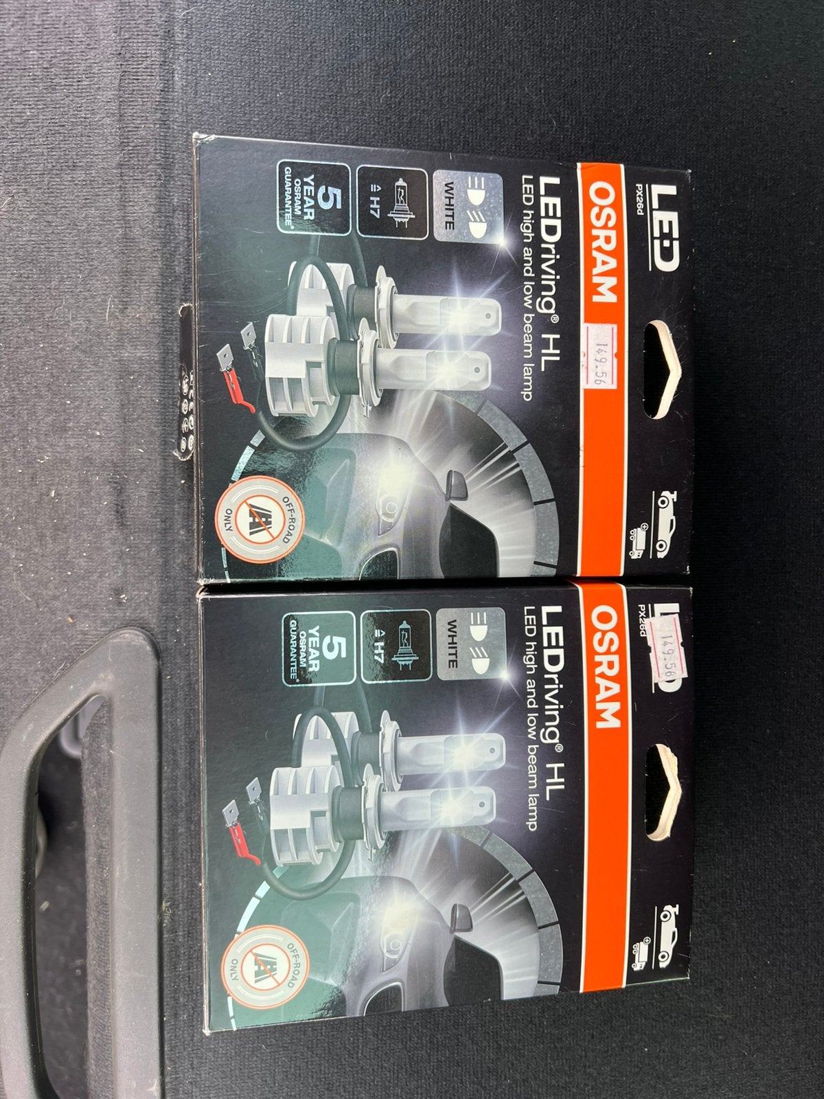 Ampoules h7 led, Ophalen, Zo goed als nieuw