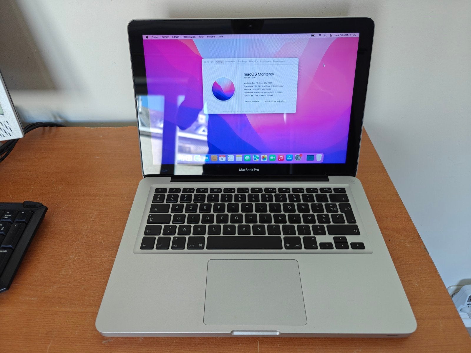 MacBook Pro 13 i7 SSD mid 2012, Computers en Software, Ophalen, Gebruikt, 8 GB, 13 inch
