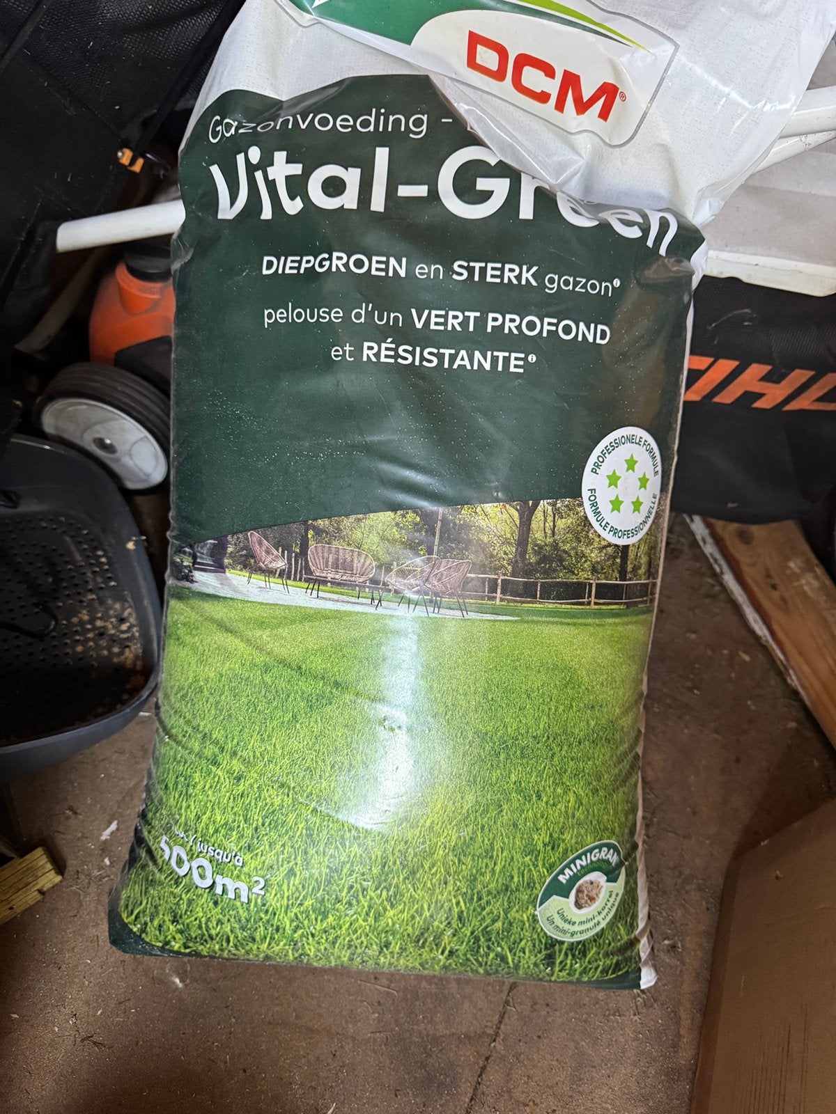 Dcm vital green 20kg, Ophalen