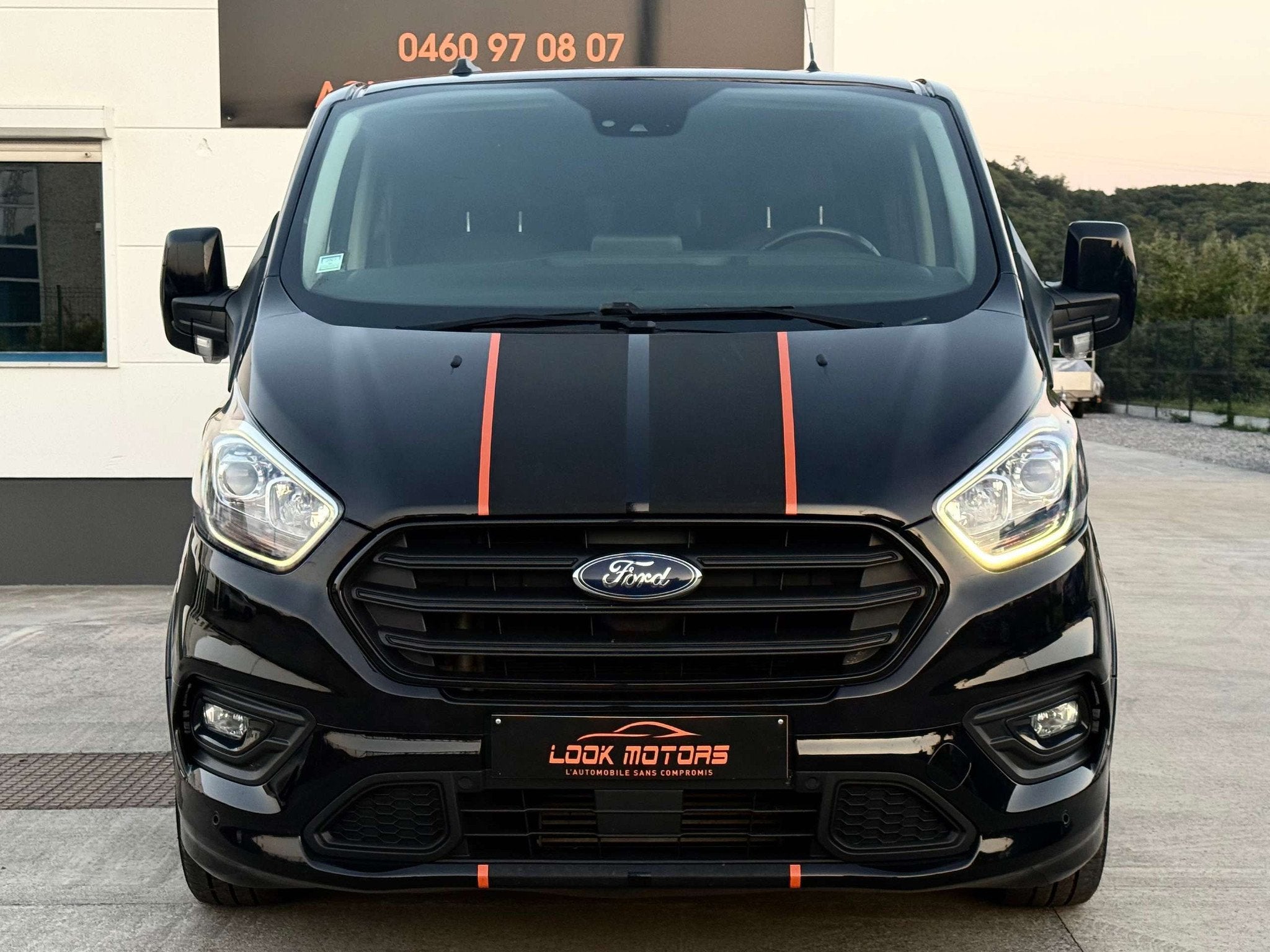 Ford Transit Custom LONG 2.0 TDCi Sport S/S 185CV DOUBLE POR, Cuir, Achat, Euro 6, Boîte manuelle