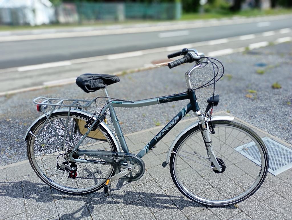 Thompson aluminium, Fietsen en Brommers, 53 tot 57 cm, Ophalen, Zo goed als nieuw, Versnellingen