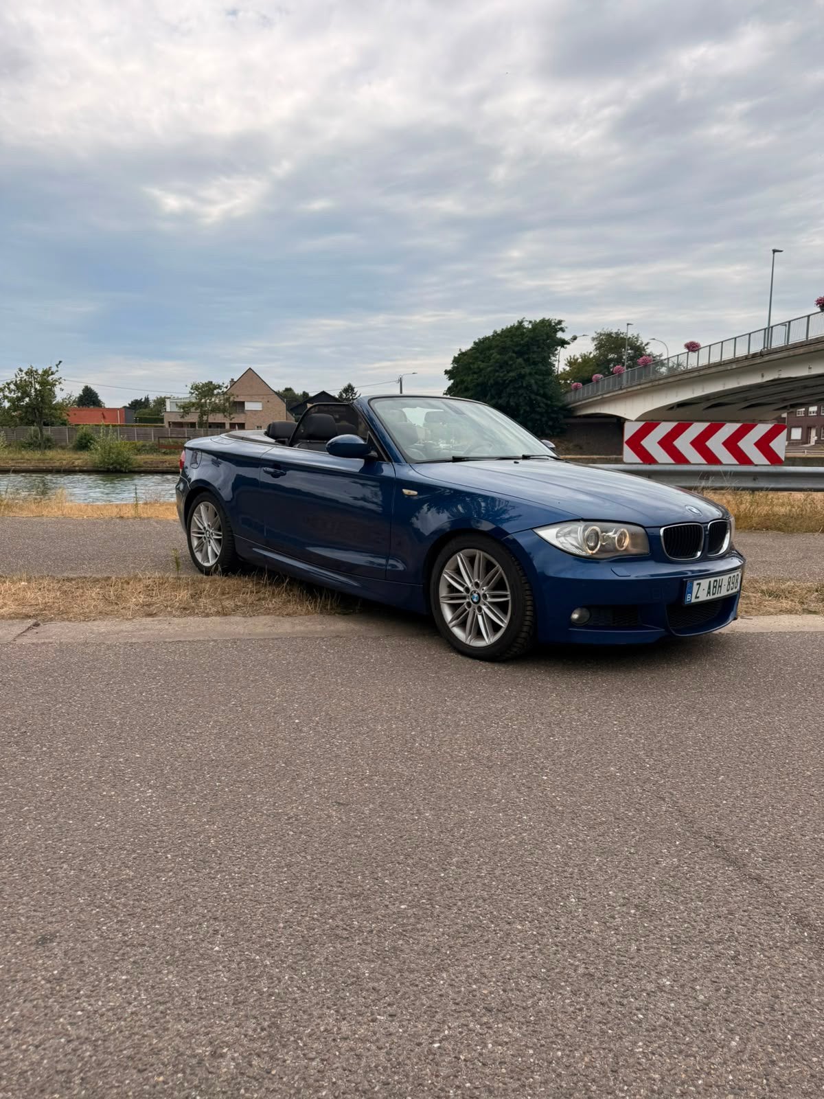 zeer mooie bmw 118d cabrio, Autos, Achat, Cabriolet, Diesel, Série 1
