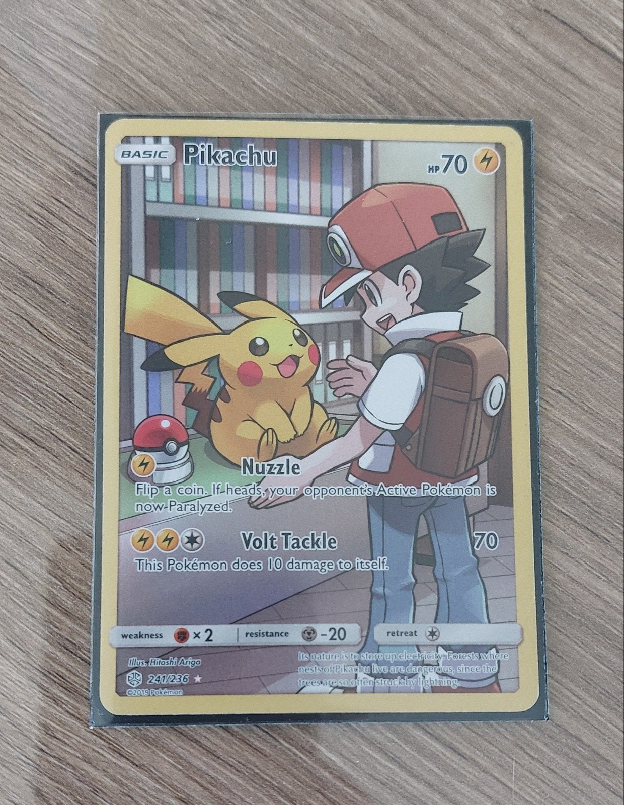 Pokémon kaart, Hobby en Vrije tijd, Verzamelkaartspellen | Pokémon, Ophalen of Verzenden, Zo goed als nieuw, Losse kaart, Foil
