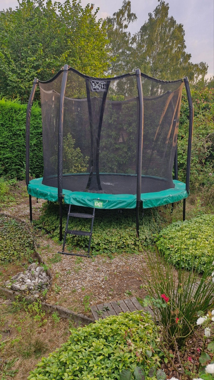 Trampoline merk Exit, Ophalen