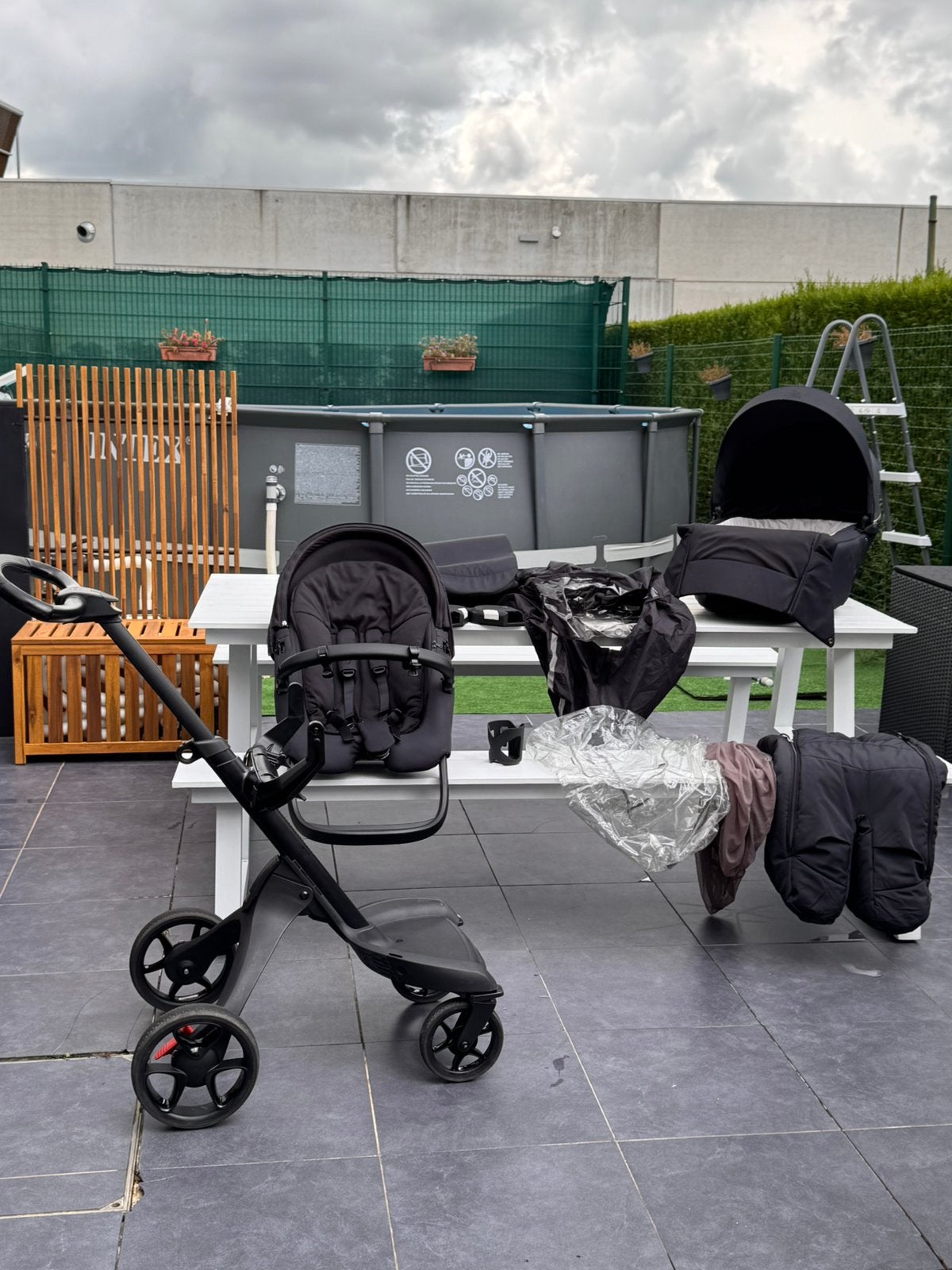 Stokke Xplory X – complete set, Ophalen, Zo goed als nieuw, Kinderwagen