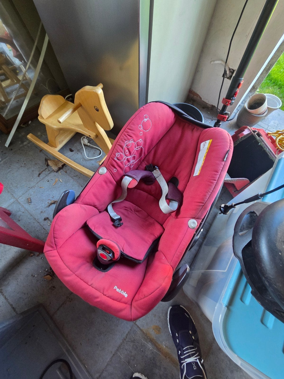 maxicosi + isofix systeem, Kinderen en Baby's, Wipstoeltjes, Ophalen