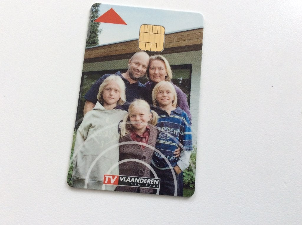 TV Vlaanderen smartkaart, Audio, Tv en Foto, Schotelantennes, Ophalen of Verzenden, Zo goed als nieuw, (Schotel)antenne-accessoires