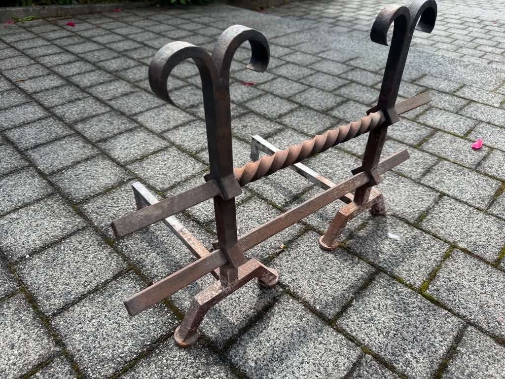 Smeedijzer en ijzer voor open vuur, Ophalen, Gebruikt, Houthaard