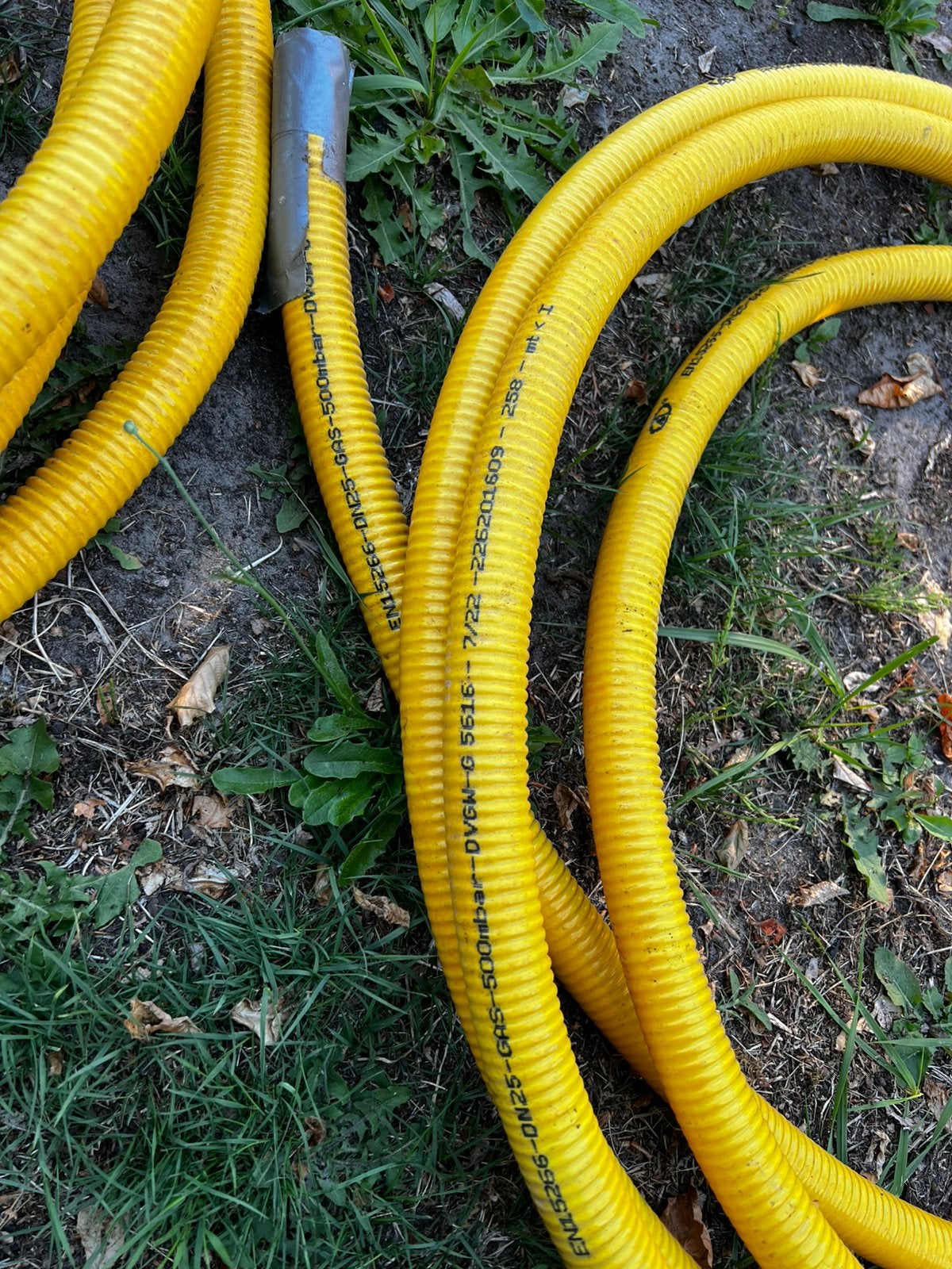 Twee keer Gas flexible buizen, Doe-het-zelf en Bouw, Ophalen, Nieuw, Overige typen