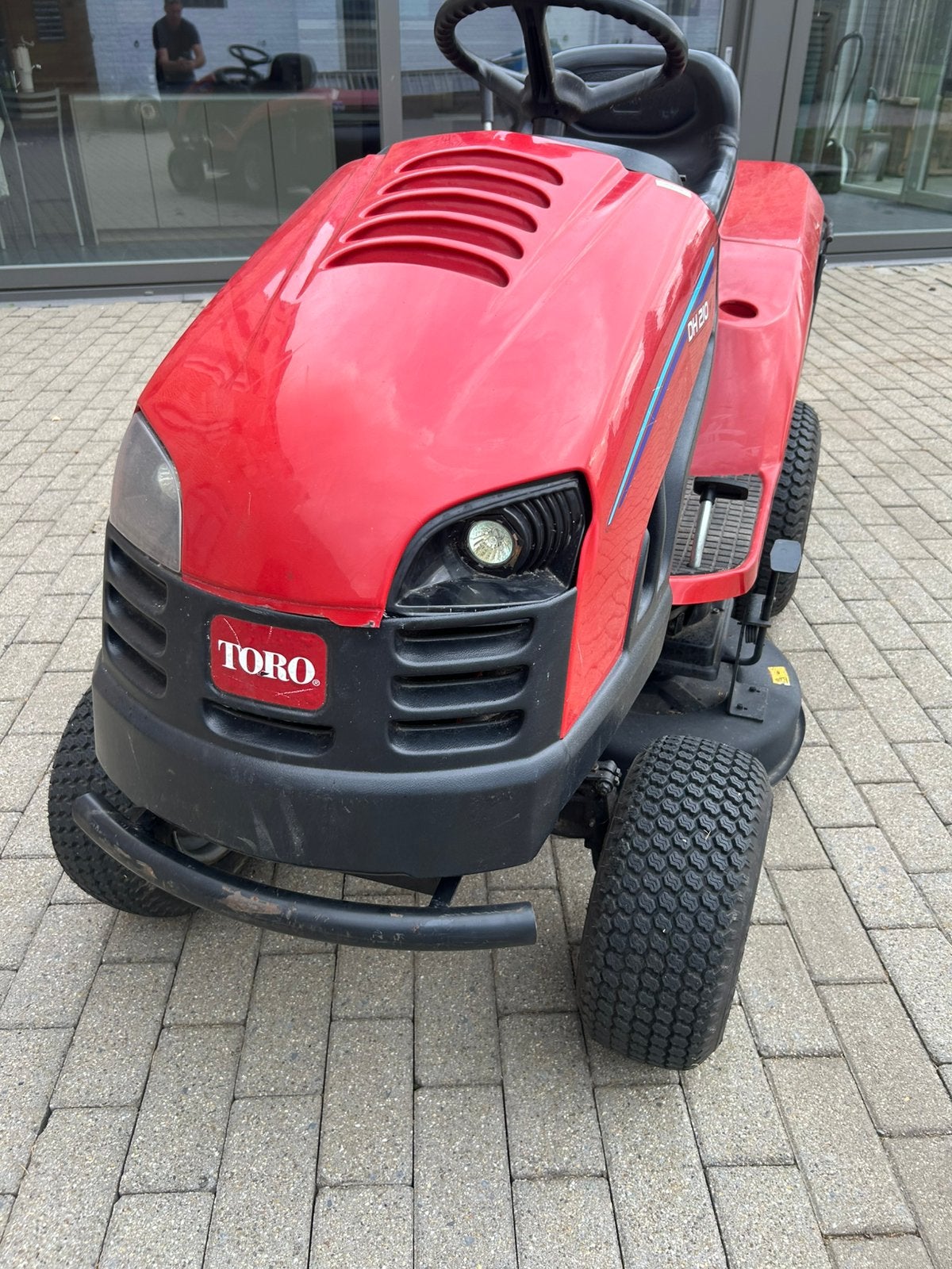 Tondeuse autoportée Toro, Jardin & Terrasse, Tondeuses autoportées, Démarrage électrique, Enlèvement, Utilisé, 90 à 120 cm