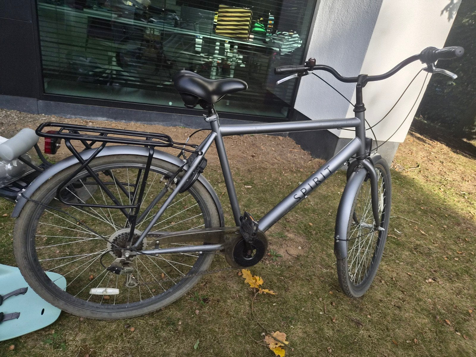 Spirit Regular Herenfiets 7-Speed Mat-Grijs, Ophalen, Versnellingen