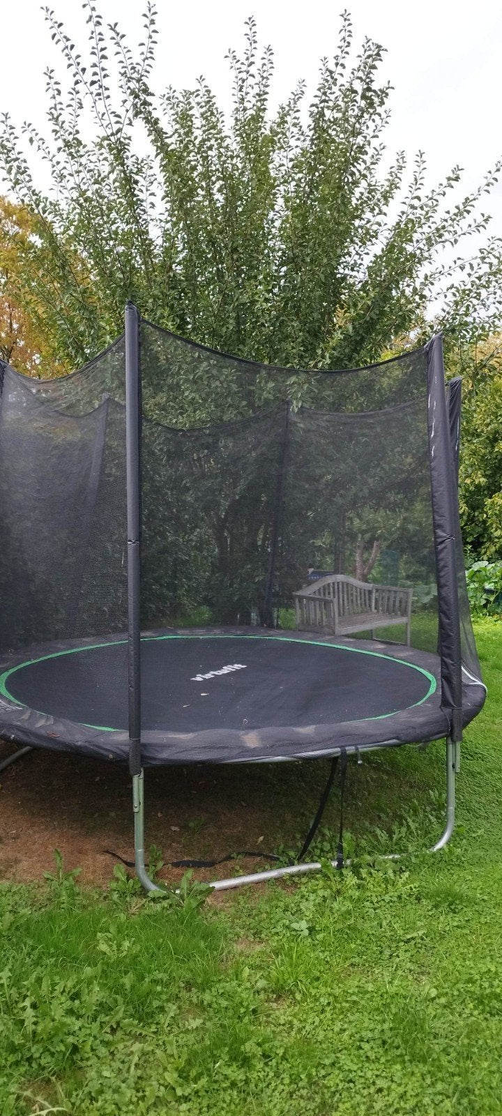 Trampoline Virtuafit 305cm, Enlèvement, Utilisé