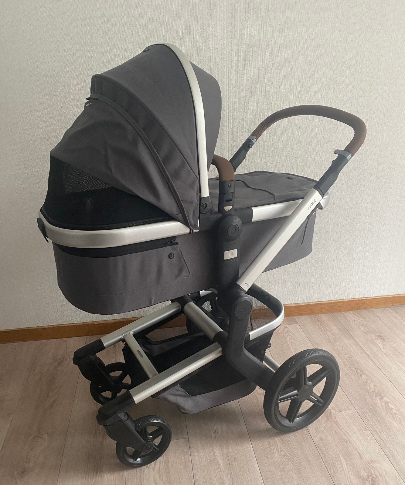 Joolz Day+ Gorgeous Grey 3 in 1 - COMPLEET, Ophalen, Zo goed als nieuw, Kinderwagen, Maxi-Cosi