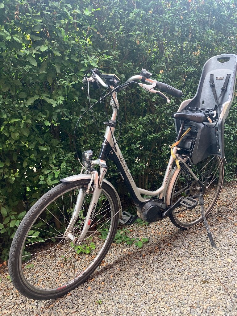 Oxford elektrische fiets, Fietsen en Brommers, Elektrische fietsen, Minder dan 30 km per accu, Gebruikt, 55 tot 59 cm, Ophalen