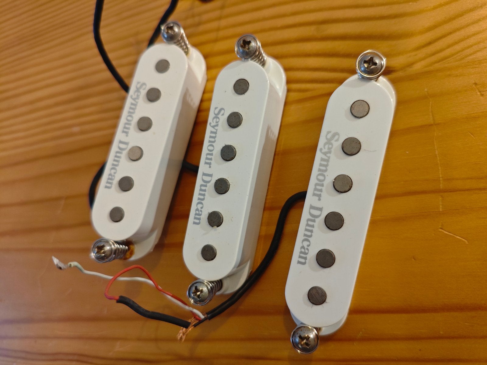 Seymour Duncan Stk-s4 strat pickup set, Musique & Instruments, Enlèvement ou Envoi, Utilisé, Guitare électrique