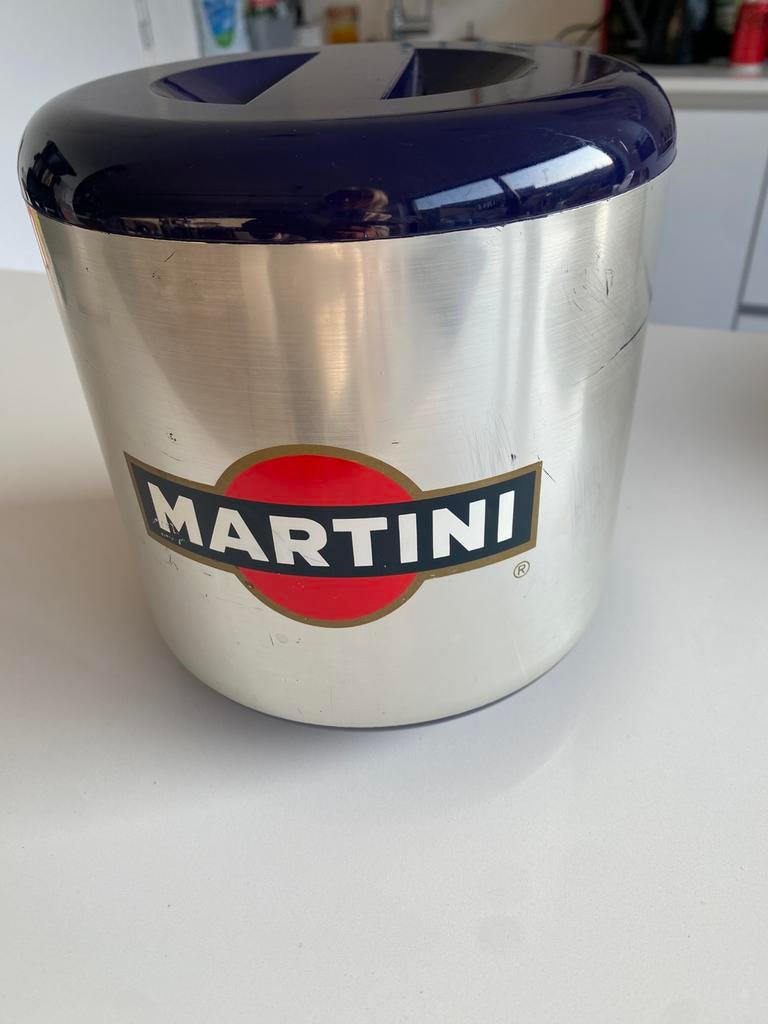 Vintage ijsemmer Martini, Verzamelen, Ophalen of Verzenden, Gebruikt