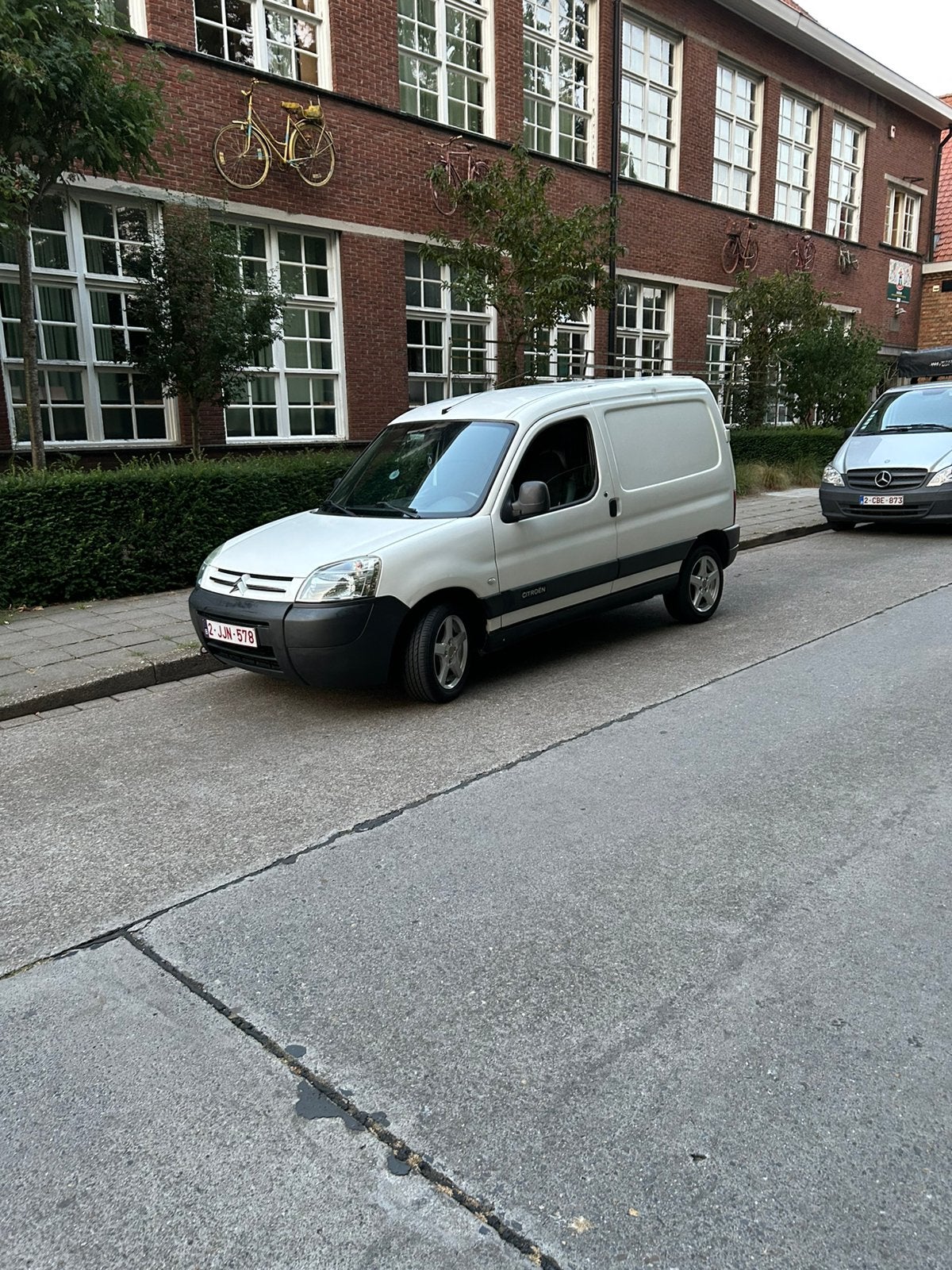Citroen berlingo 1.9d, Auto's, Bestelwagens en Lichte vracht, Voorwielaandrijving, 19 cc, Stof, Citroën