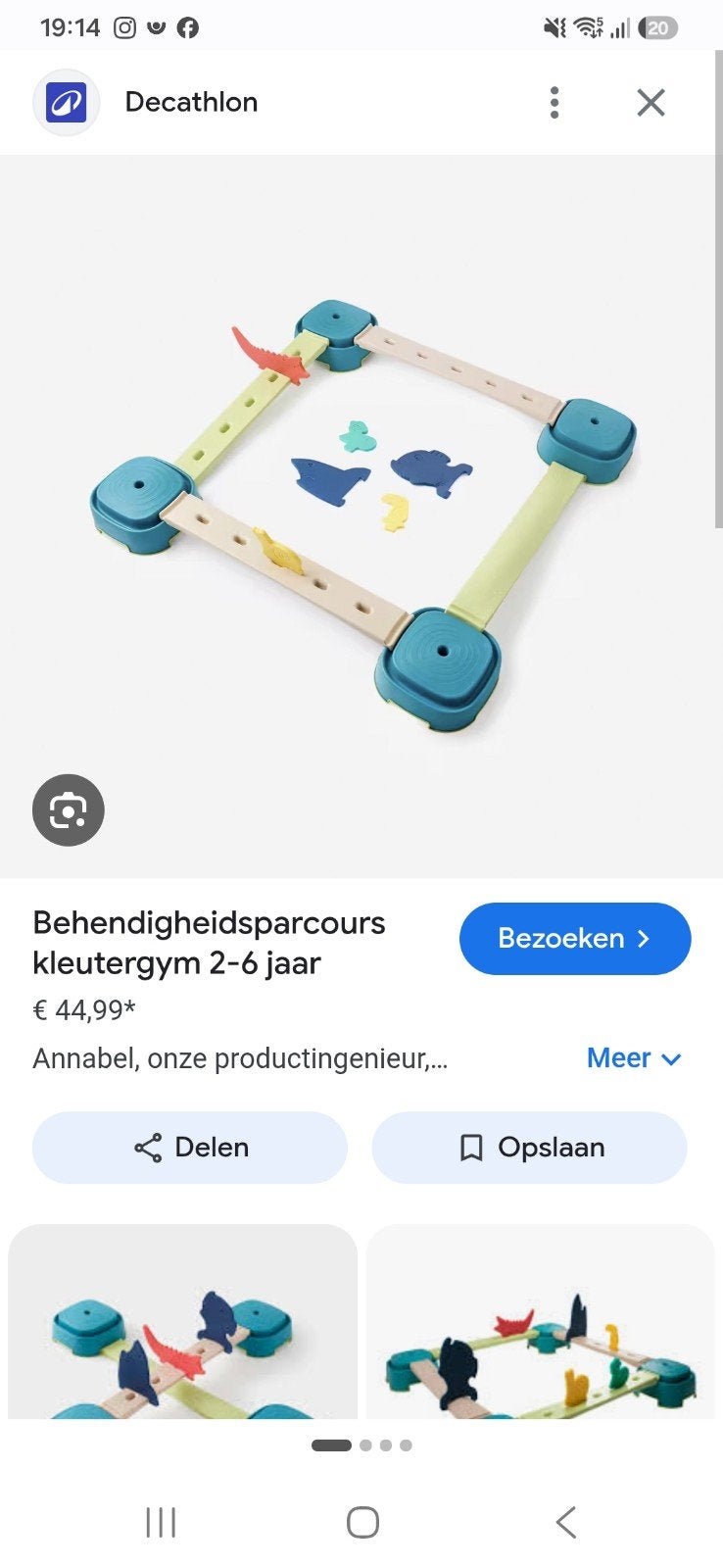 balans kit kinderen, Ophalen