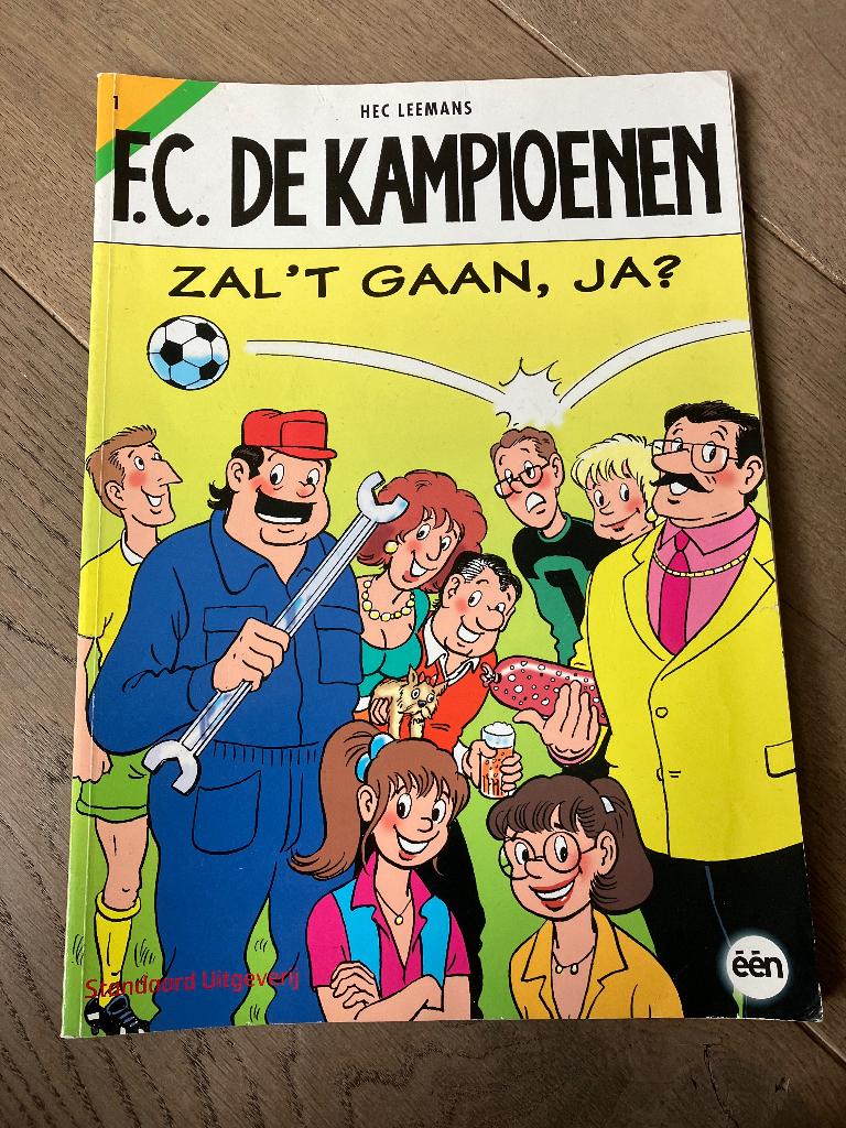 FC De Kampioenen - 1 - Zal’t gaan, ja?, Une BD, Enlèvement ou Envoi, Utilisé, Hec Leemans