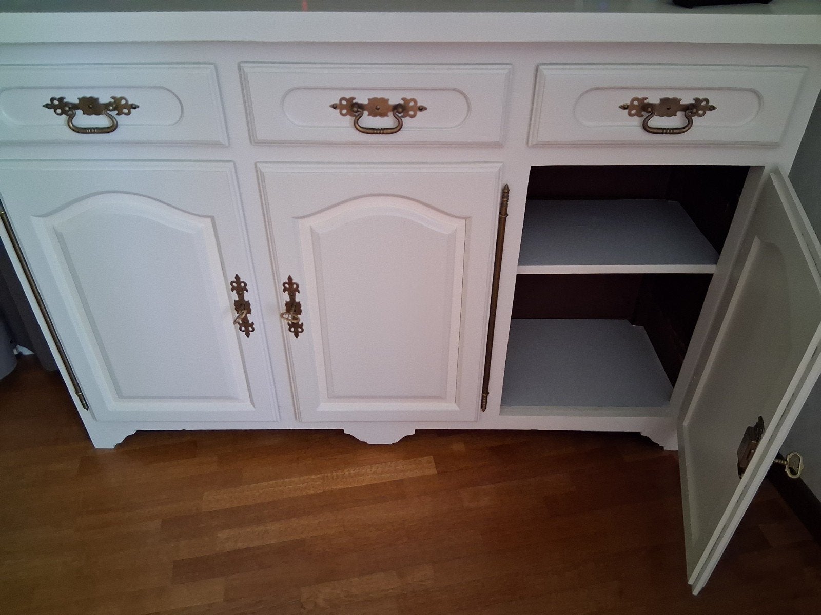 Witte kasten 200x40x190.    150x40 100, Ophalen, Zo goed als nieuw, 200 cm of meer, 25 tot 50 cm