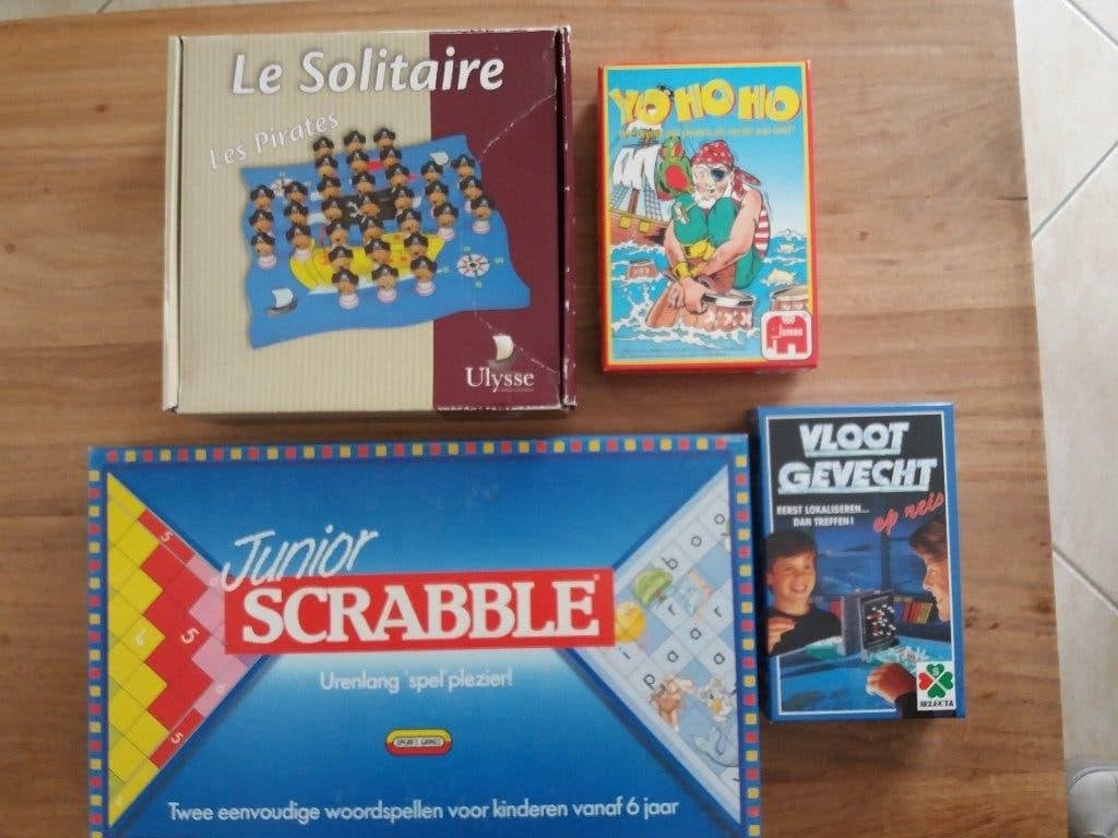 4 spellen, Hobby & Loisirs créatifs, Jeux de société | Autre, Enlèvement ou Envoi, Utilisé