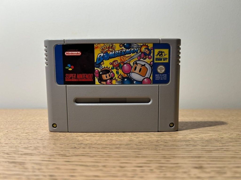 Super Bomberman Super Nintendo SNES, Games en Spelcomputers, Avontuur en Actie, Gebruikt, 2 spelers, Ophalen of Verzenden