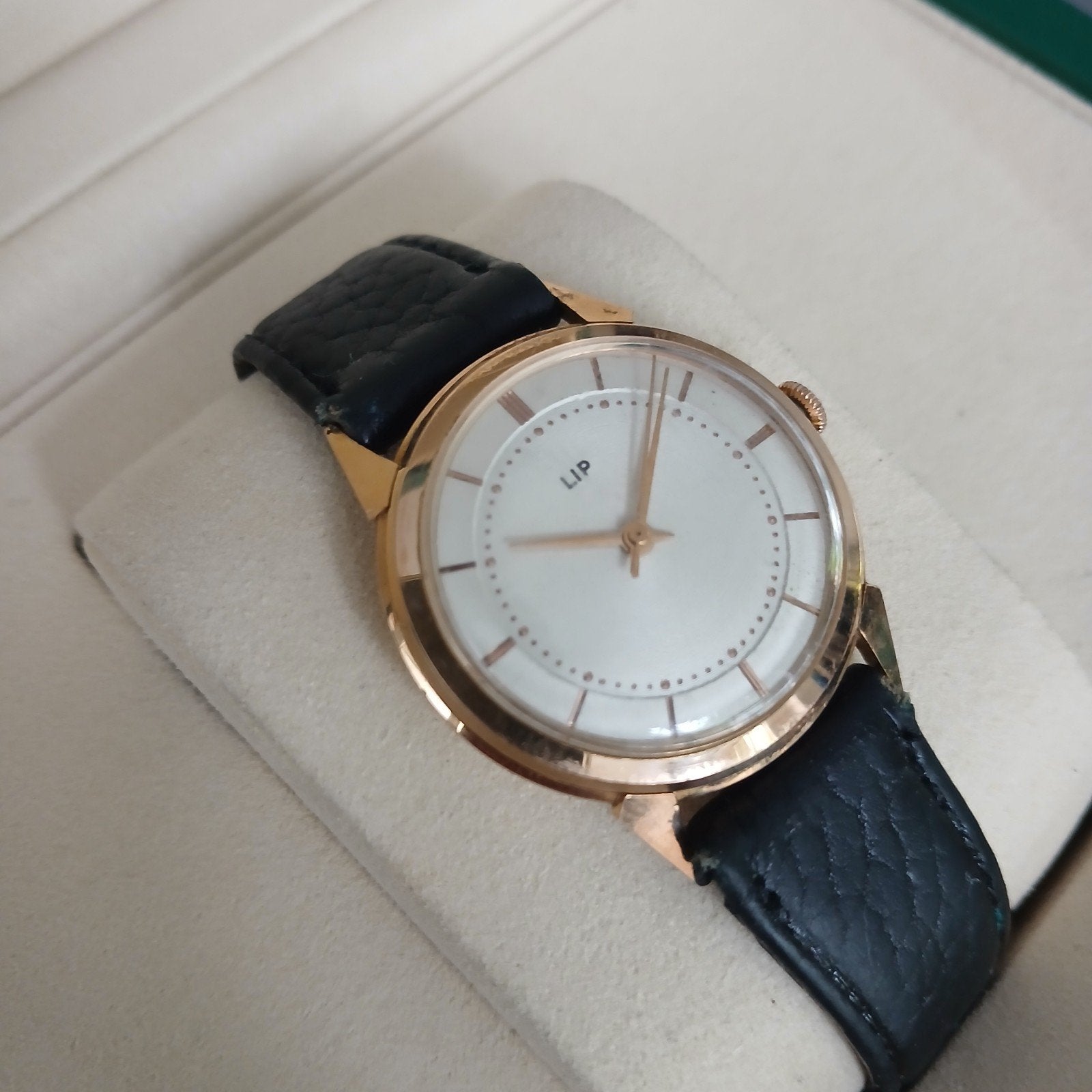 Lip R23 massief gouden horloge, Ophalen of Verzenden, Goud
