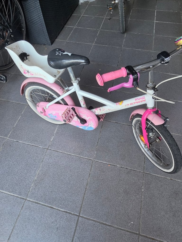 Meisje fiets, Ophalen, Gebruikt, 20 inch, Handrem