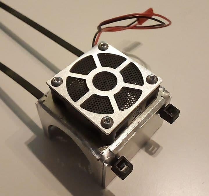 35mm fan mount traxxas arrma losi castle hobbywing spektrum, Ophalen of Verzenden