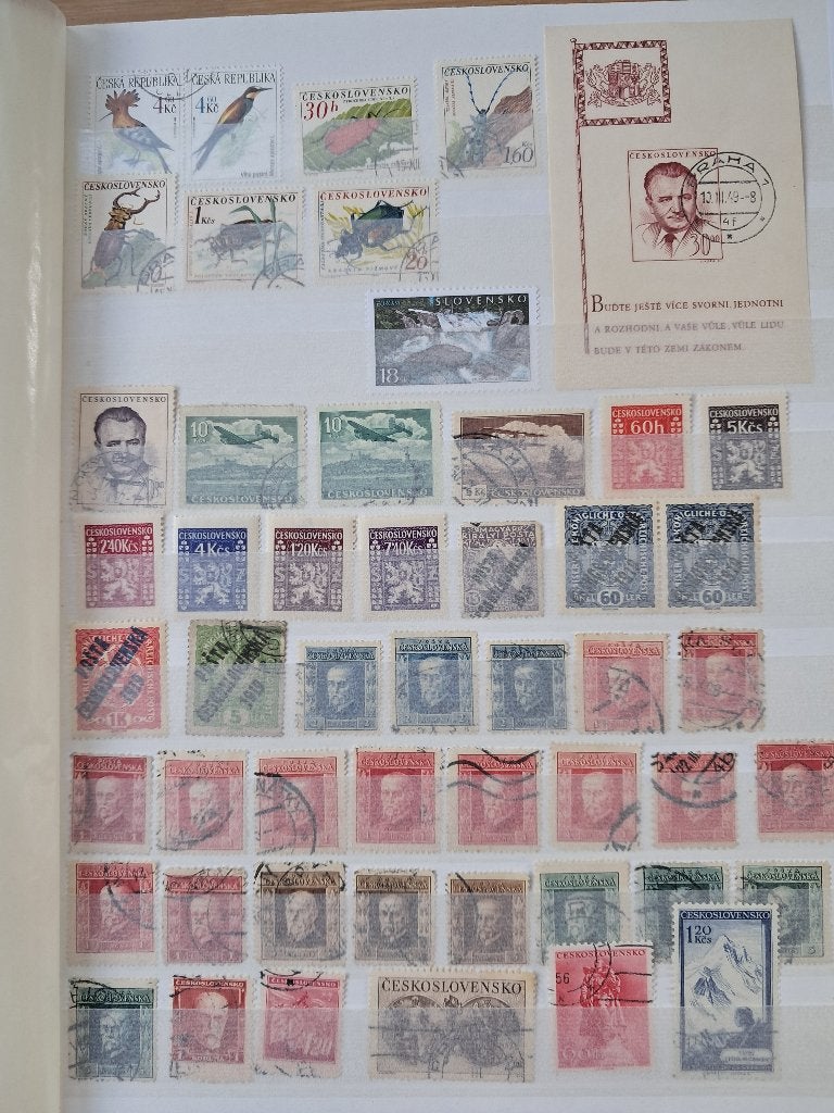 lot postzegels Tchechoslovakijë, ruilen, Ophalen of Verzenden