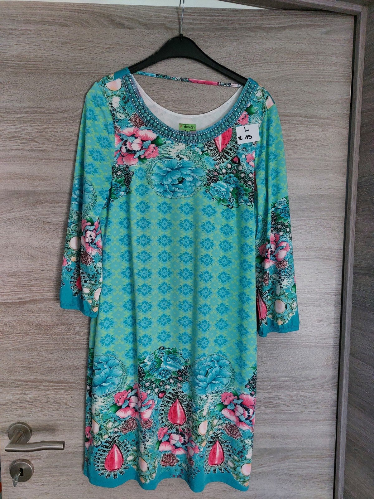 jurk k-design, Kleding | Dames, K-design, Meerkleurig, Maat 42/44 (L), Ophalen of Verzenden