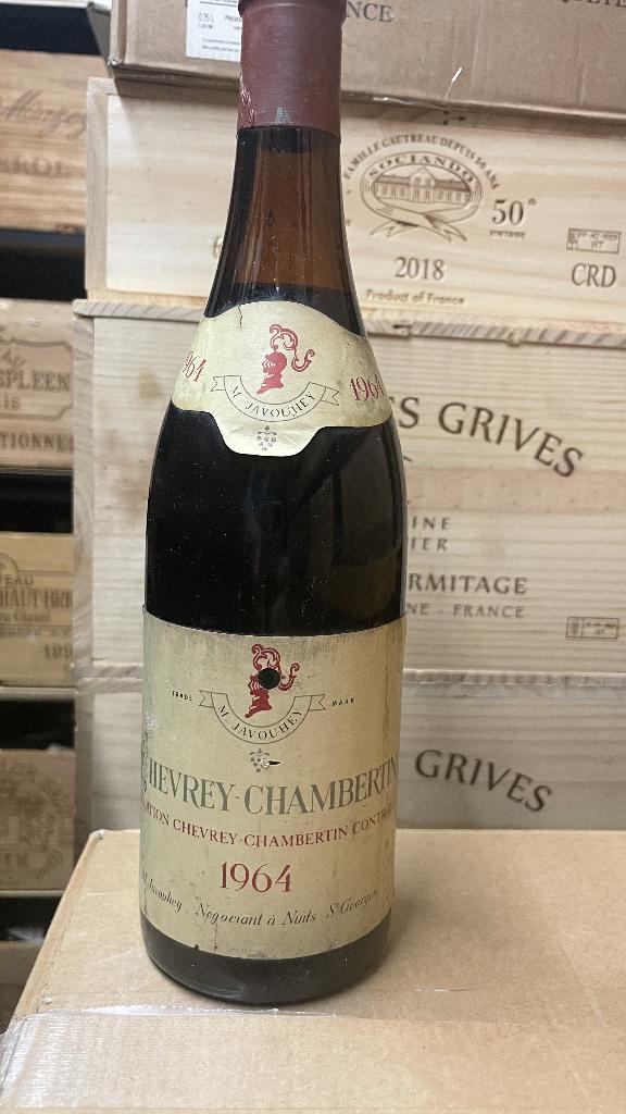 gevrey chambertin 1964 m javouhey, Enlèvement ou Envoi