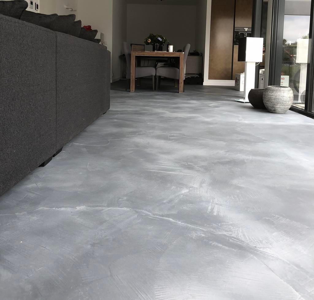 Giet / Beton Cire / Microcement / Lavasteen vloeren & wanden, Garantie, Vloerbewerking of Renovatie