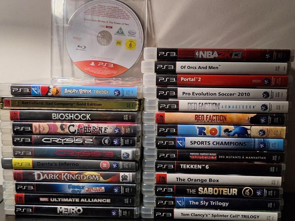 22x jeux PlayStation 3/PS3, Enlèvement ou Envoi