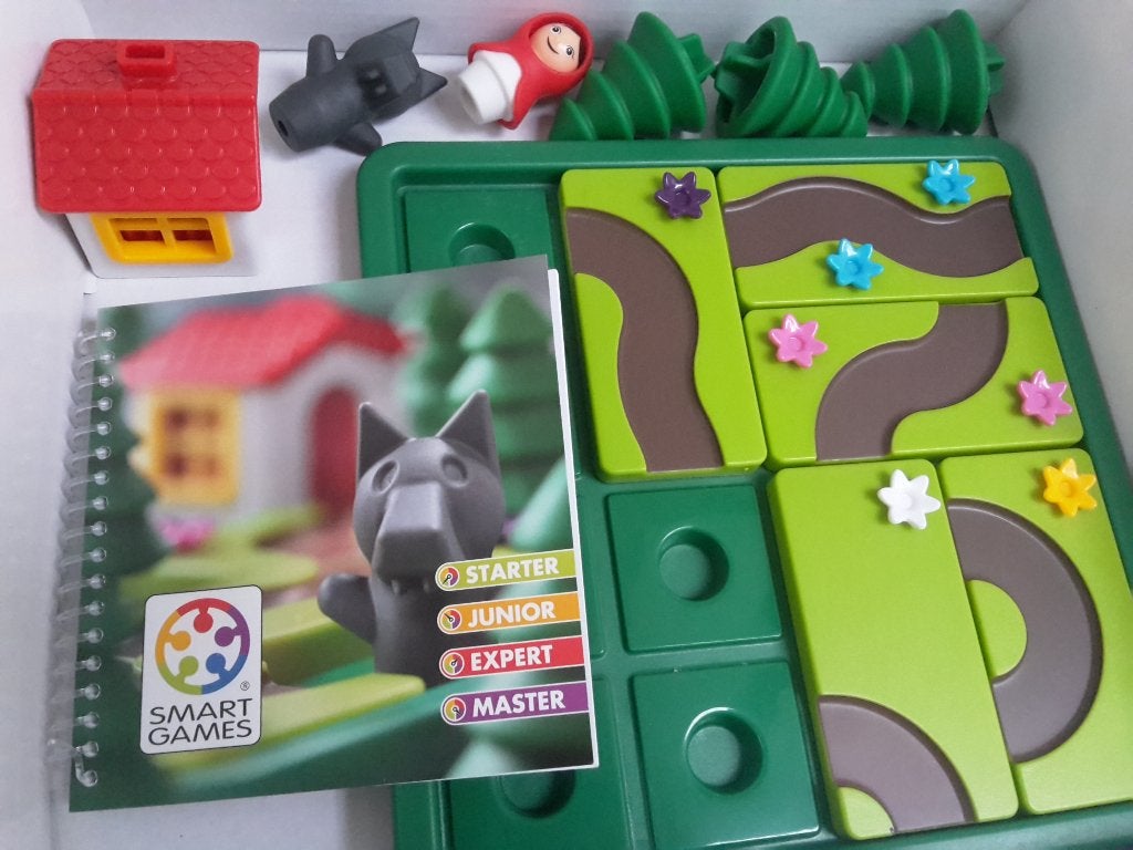 Smart Games, Roodkapje Deluxe, als nieuw, + 1 gratis promo, Een of twee spelers, Ophalen of Verzenden, Zo goed als nieuw, Smart Games