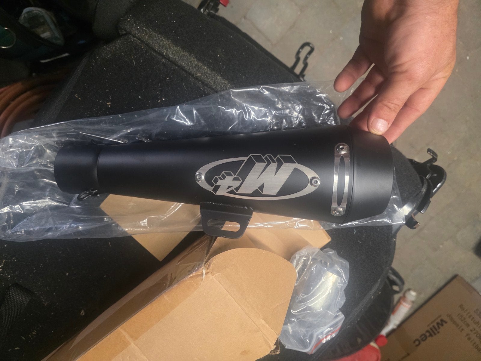 moto of scooter  uitlaat m4, Vélos & Vélomoteurs, Enlèvement, Pot d'échappement