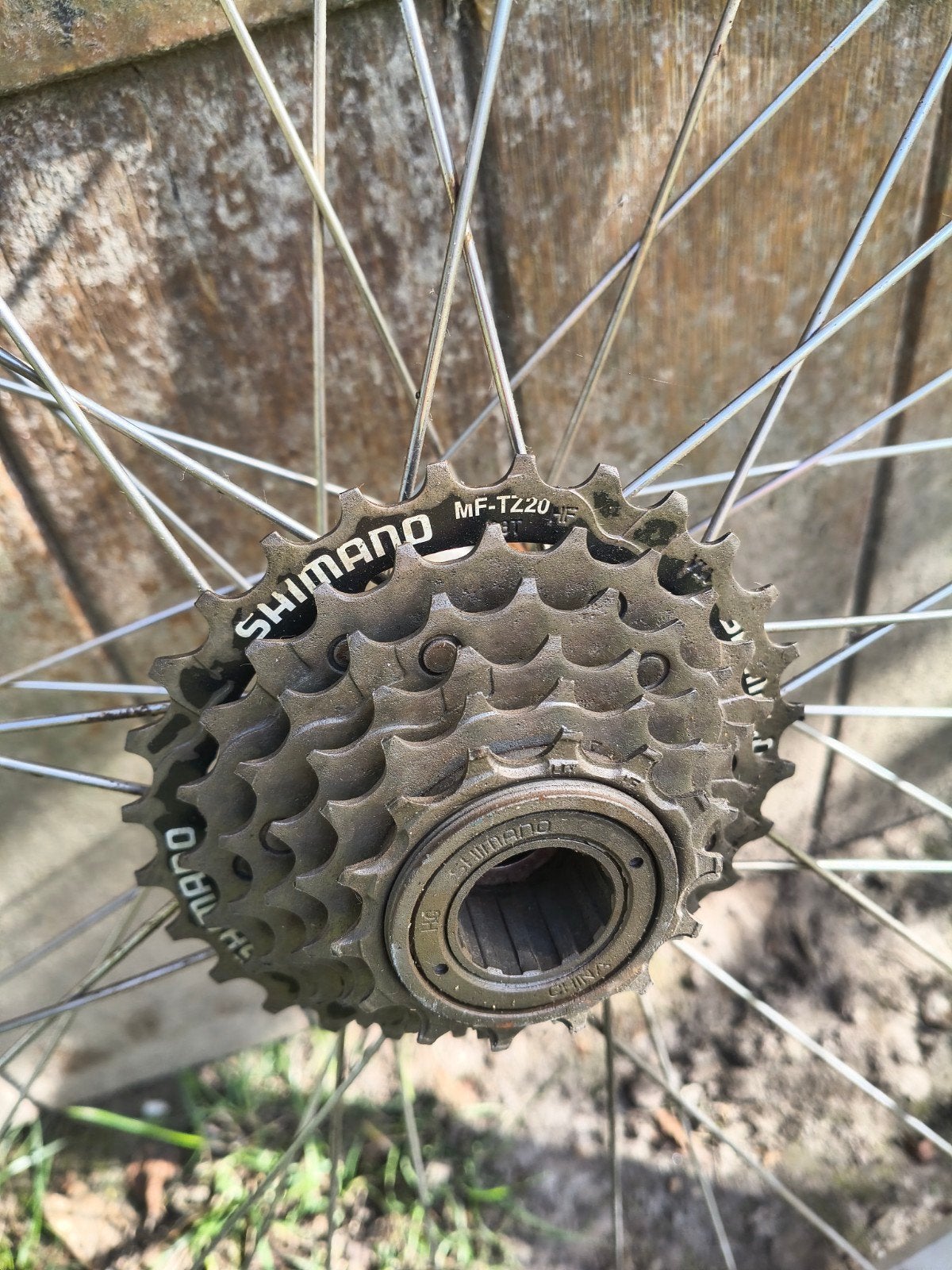 achterwiel fiets met freewheel shimano, Vélos & Vélomoteurs, Vélos Pièces, Enlèvement, Utilisé, Roue