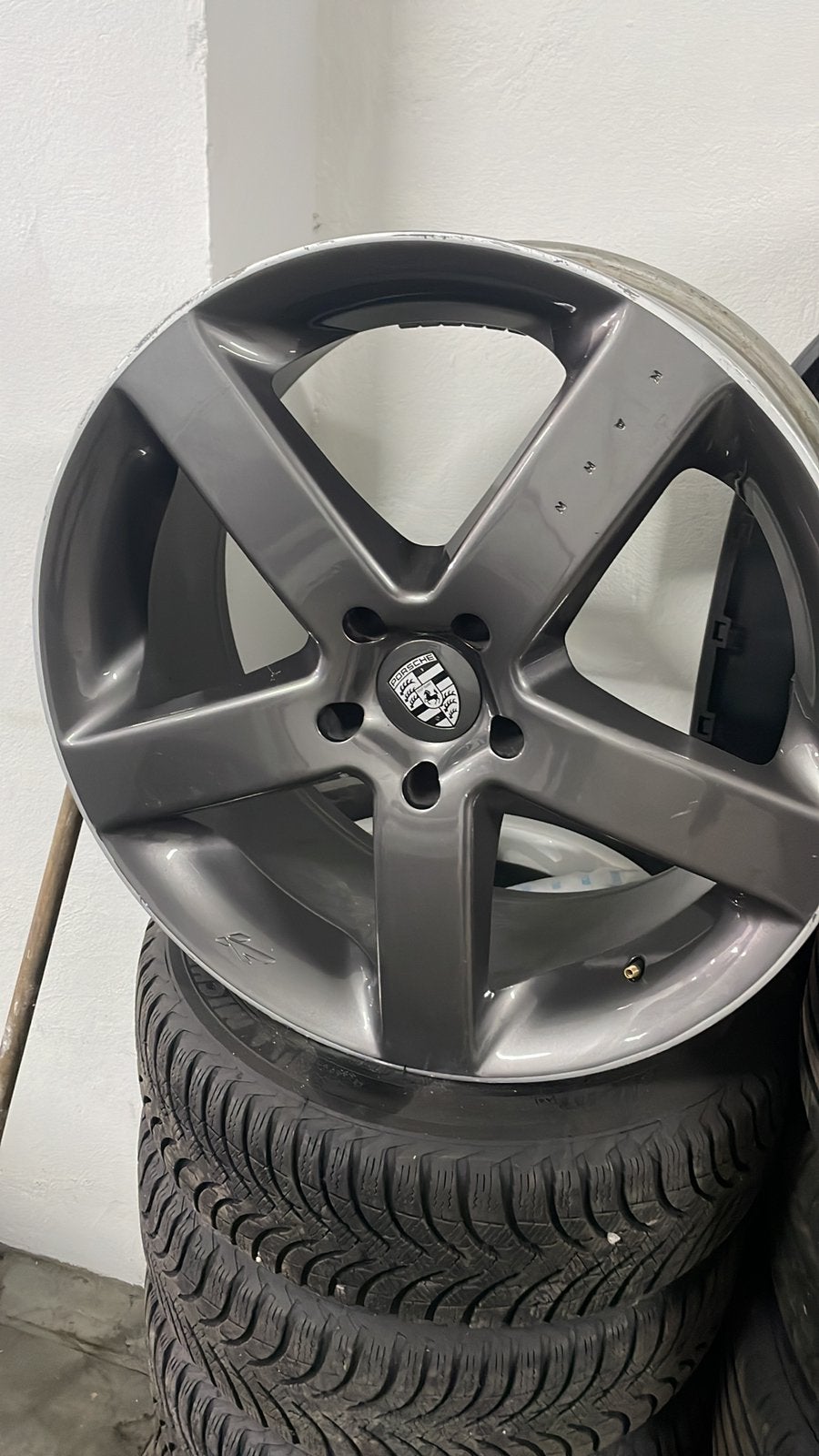 Porsche Cayenne 22 inch kahn velgen origineel, Auto-onderdelen, Banden en Velgen, Ophalen, Velg(en)