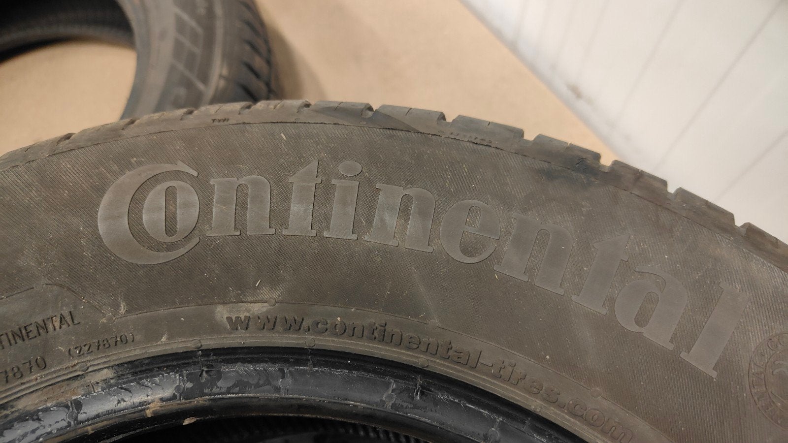 185/70r14 continental 35€ per stuk met montage, Ophalen