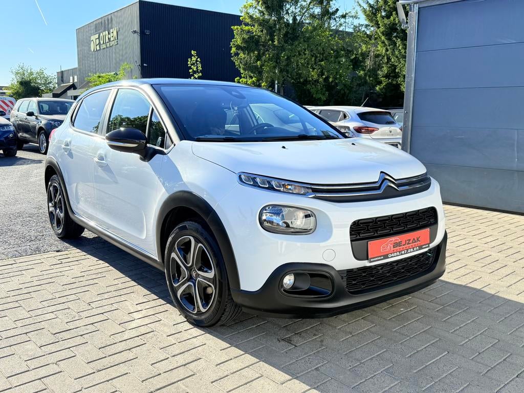 Citroen C3 Shine 1.2i 1j Garantie Zeer proper, Auto's, Citroën, Voorwielaandrijving, Zwart, Bedrijf, ABS