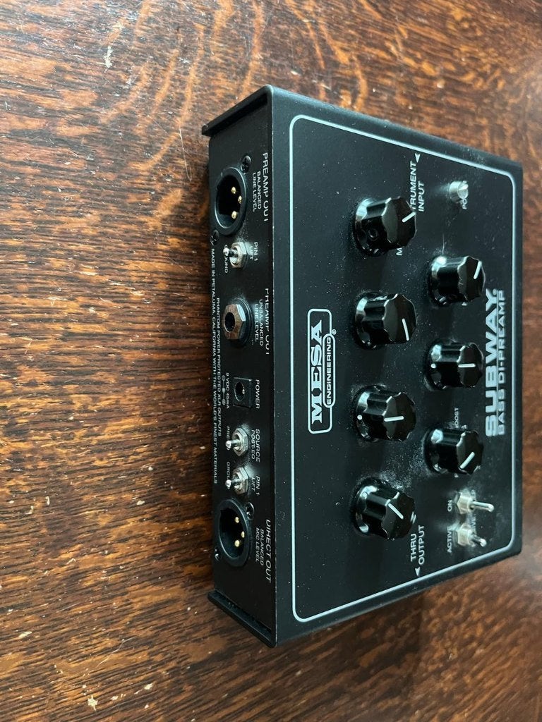Mesa Boogie Subway Bass DI-Preamp – basvoorversterker en DI, Musique & Instruments, Enlèvement ou Envoi, Comme neuf