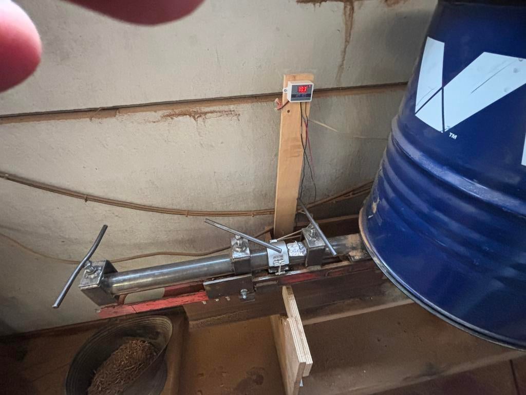 briketten pers, Ophalen, Gebruikt