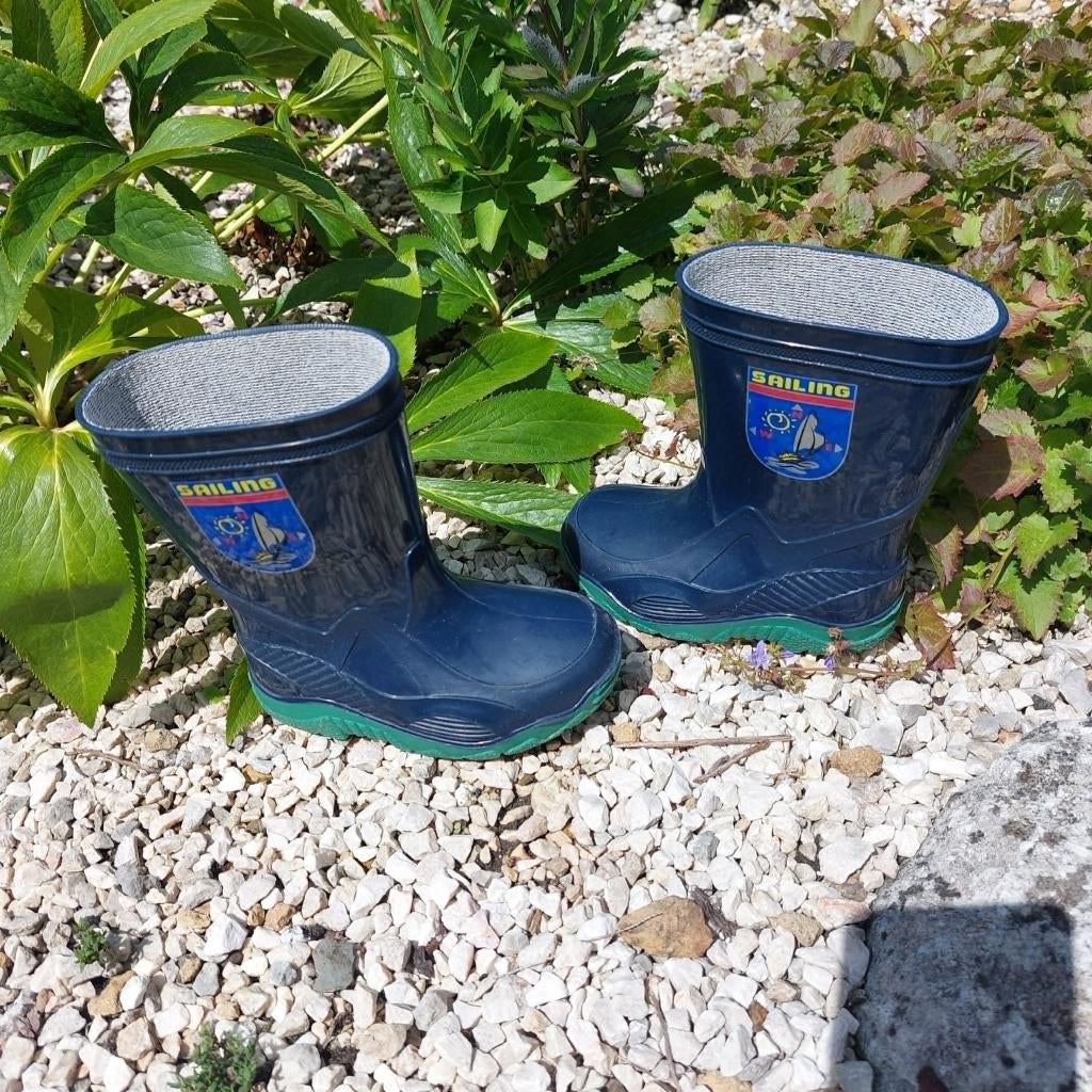 bottes de pluie enfant pointure 22, Enlèvement, Utilisé, Bottes, Garçon ou Fille