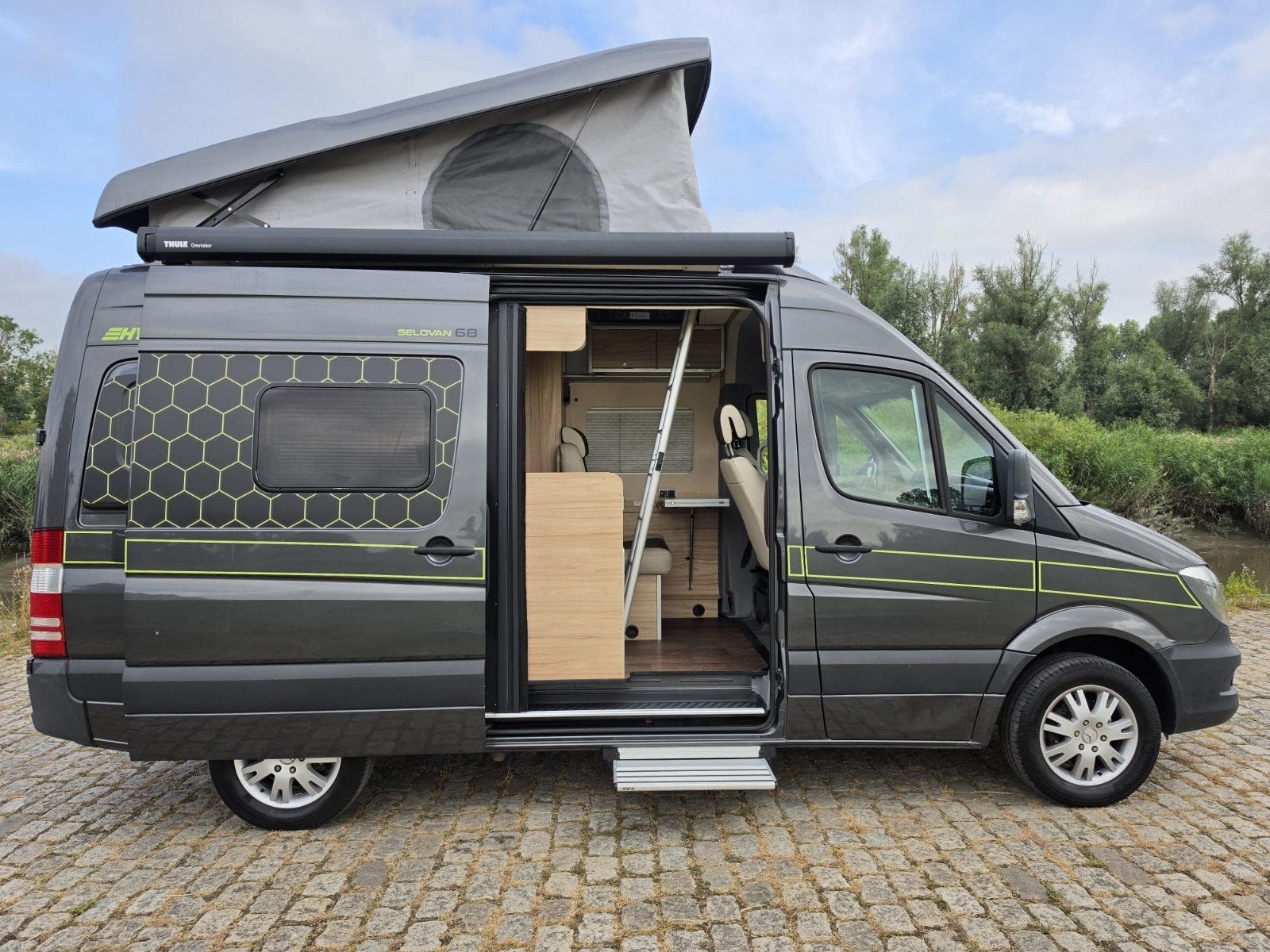 Mercedes Sprinter Hymer Grand Canyon S*AUTOMAAT*, 6 tot 7 meter, Bedrijf, Diesel, Hymer